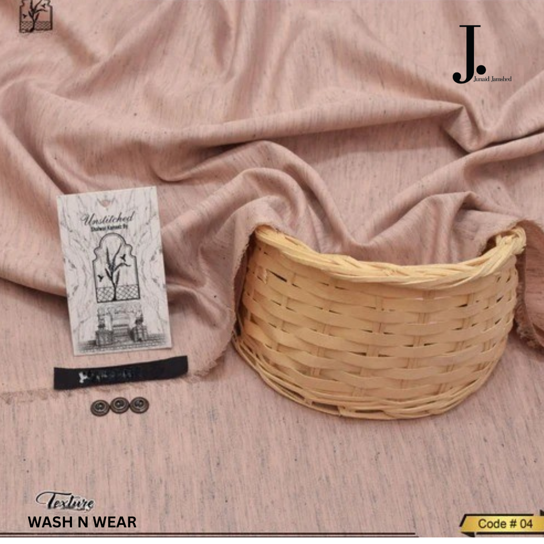J. Texture Wash & Wear-Pink | Summer fabric | Allow To Open