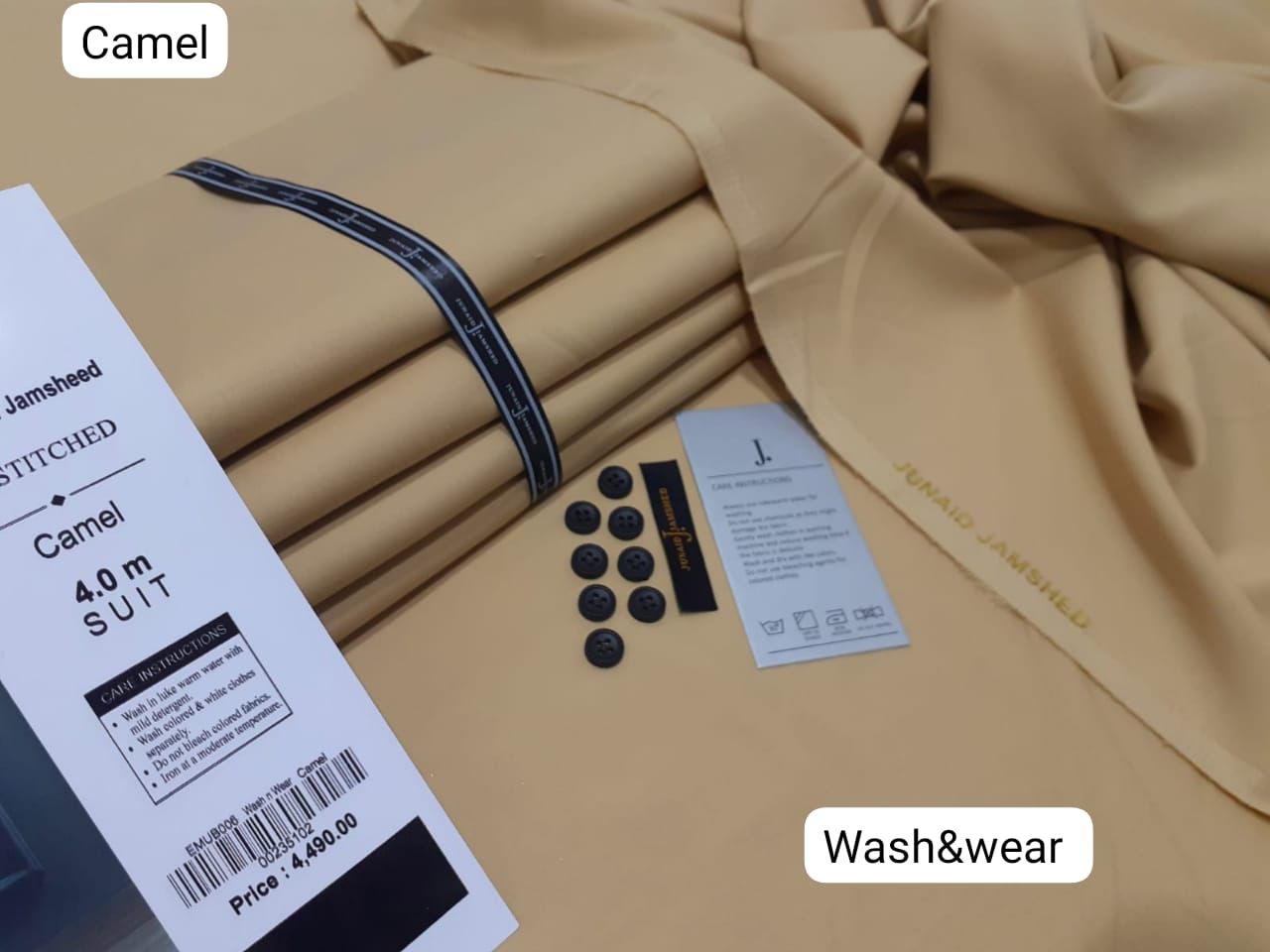 J. Wash & Wear-Camel