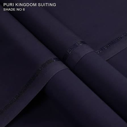 Puri Fabrics -Powder Blue-Pure White-Unstitched Men's Wear | Best For Summer