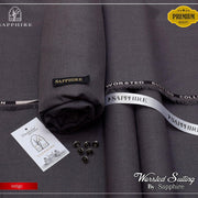 Sapphire Worsted Wool - Indigo