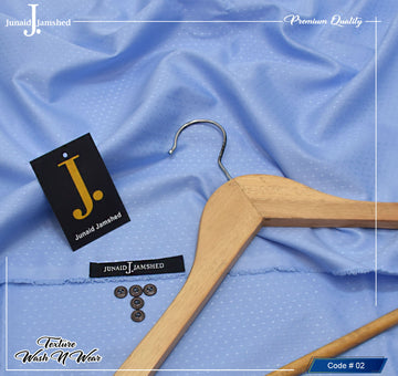 J. Self Texture Wash & Wear-Sky Blue