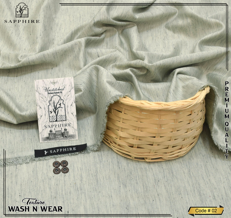 Sapphire Texture Wash & Wear-Pista