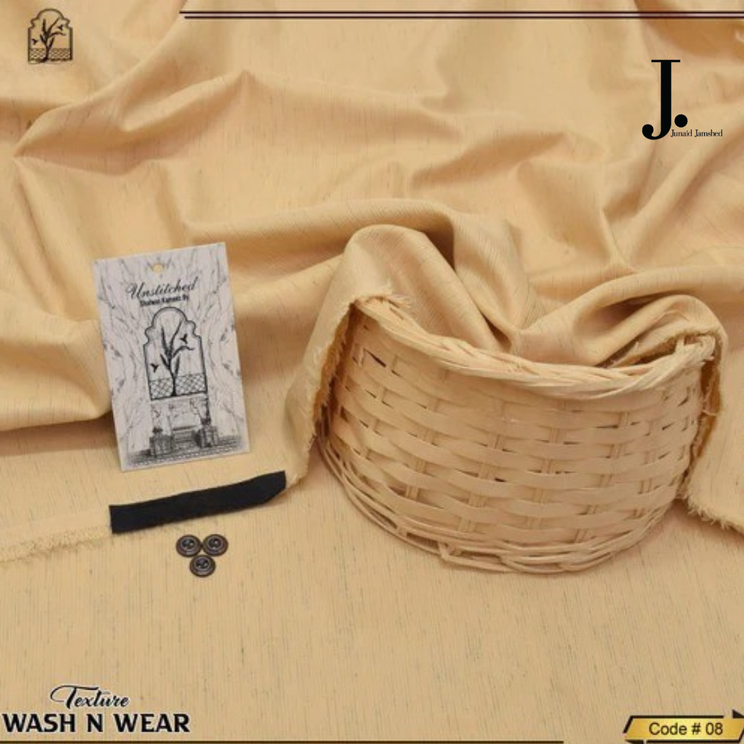 J. Texture Wash & Wear-Vanilla | Summer fabric | Allow To Open