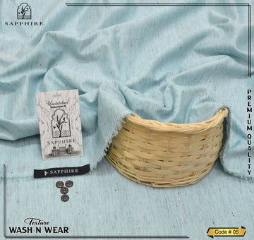 Sapphire Texture Wash & Wear-Ice Berg