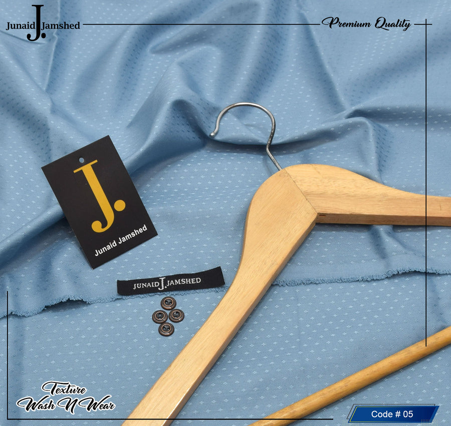 J. Self Texture Wash & Wear-Blue Gray