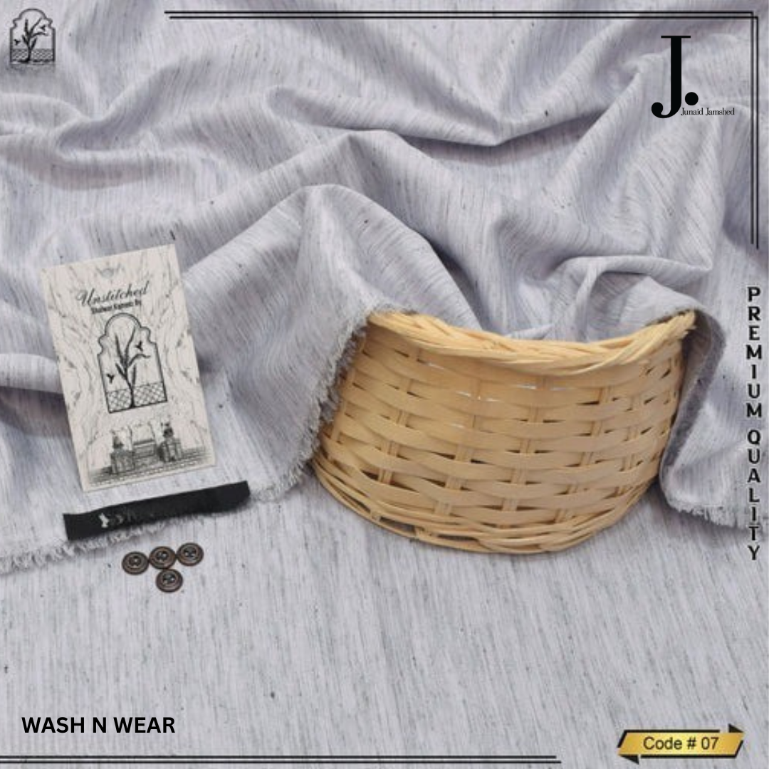 J. Texture Wash & Wear-Steel Grey | Summer fabric | Allow To Open