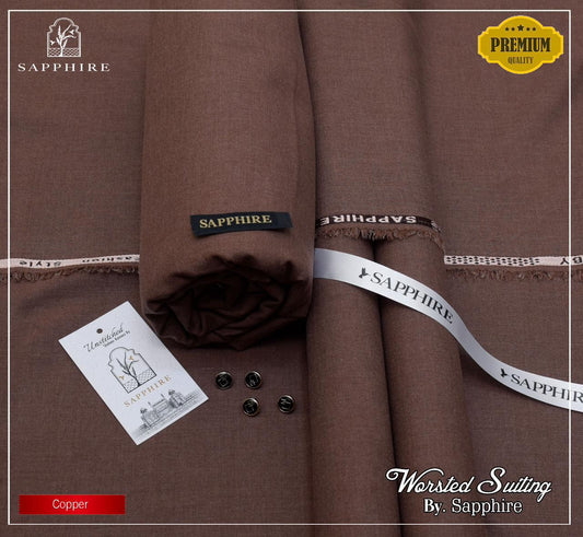 Sapphire Worsted Wool - Copper