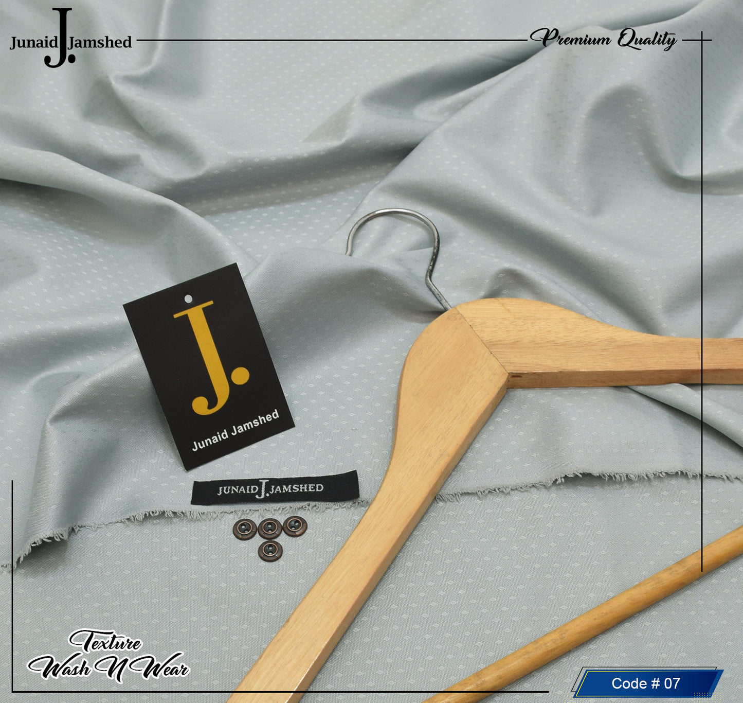 J. Self Texture Wash & Wear-Sea Green