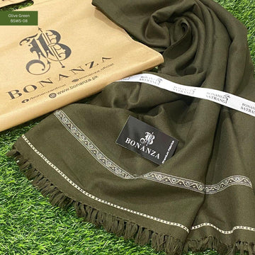 Bonanza Shawl - Olive Green