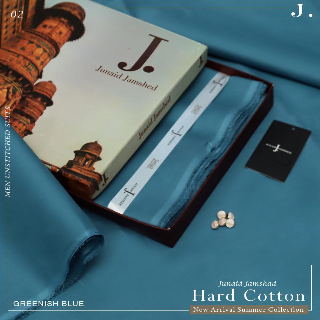 J. Hard Cotton- Greenish Blue