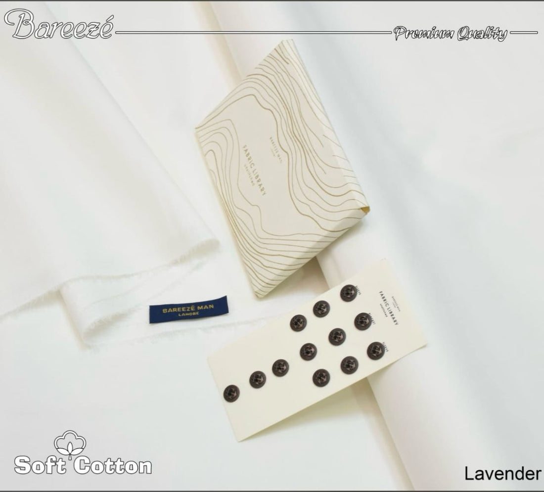 Bareeze Soft Cotton- Lavender
