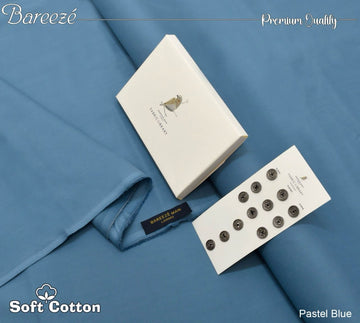 Bareeze Soft Cotton- Pastel Blue