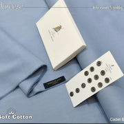 Bareeze Soft Cotton- Cadet Blue