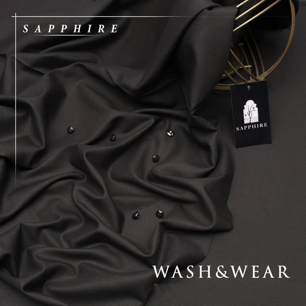 Sapphire Premium Wash & Wear- Black