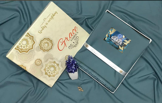 Grace Premium Blended - Satin Blue