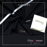 Sapphire Giza Cotton- Black