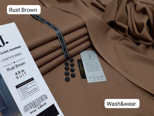 J. Wash & Wear-Rust Brown
