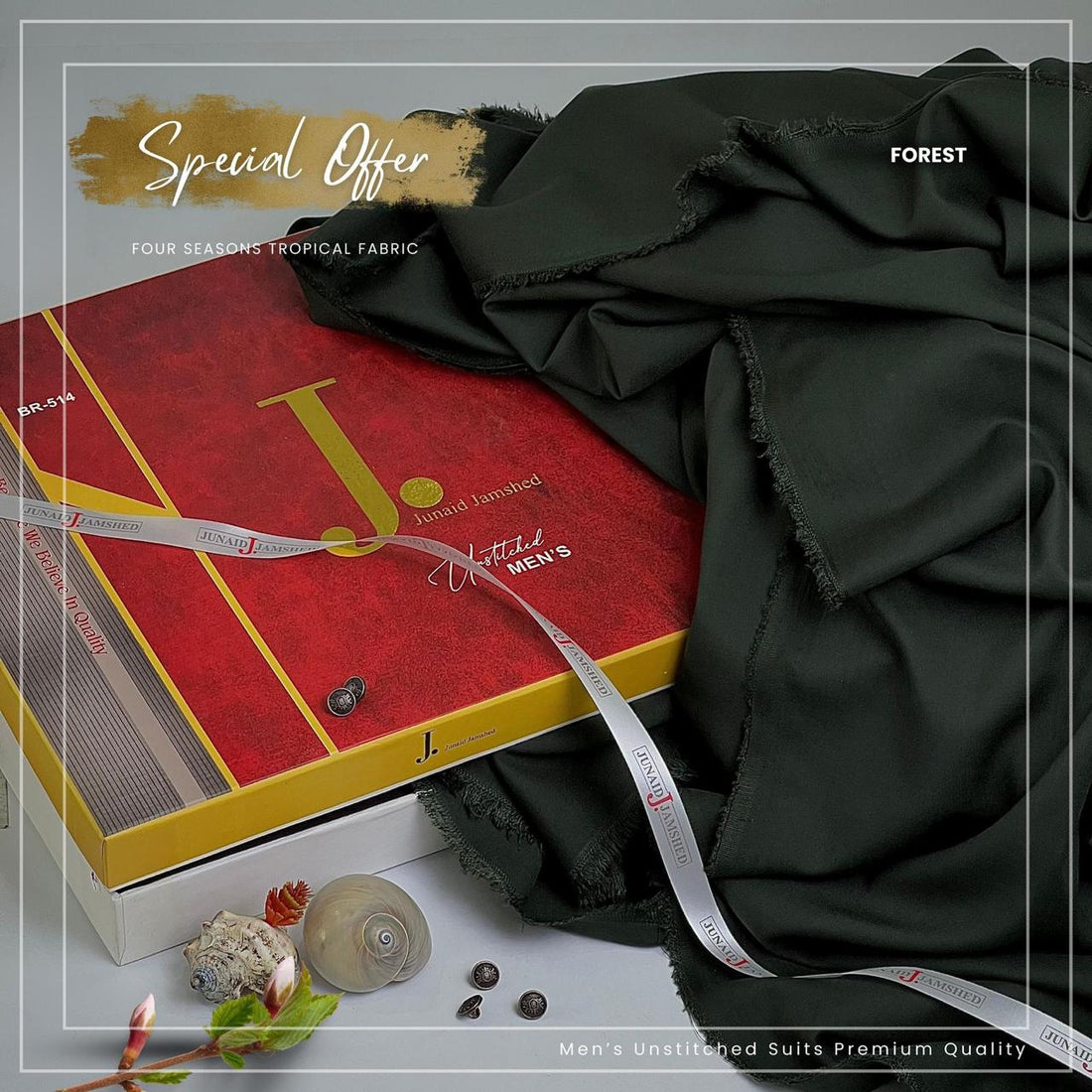 J. Prestige Wash N Wear - Forest