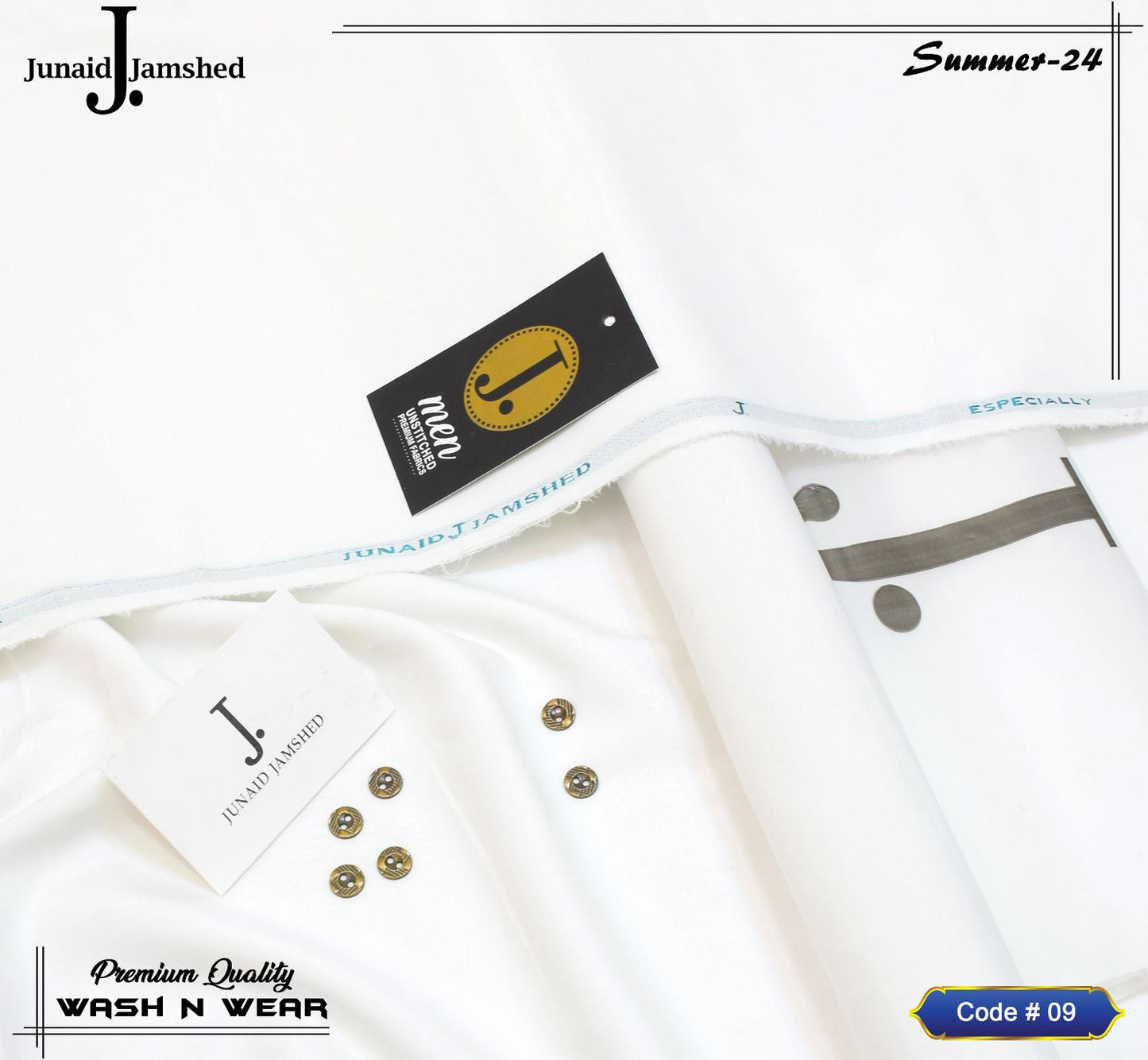 J. Summer Wash & Wear | Off White