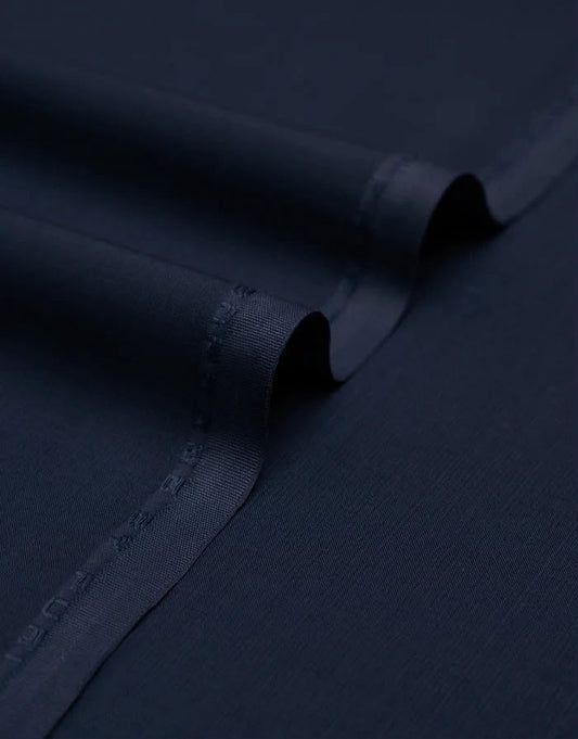 Puri Fabrics -Navy Grey-Unstitched Men's Wear | Best For Summer