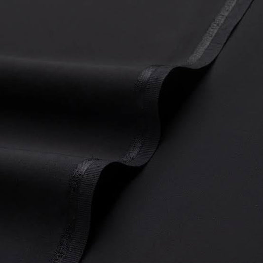 Gul Ahmed -Black-Unstitched Men's Wear | Best For Summer