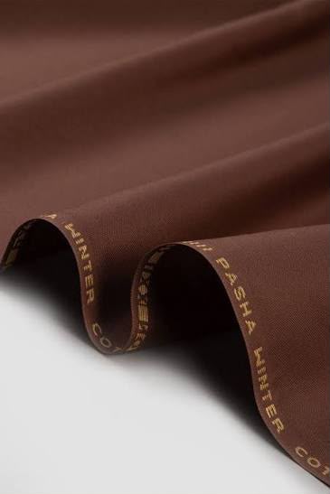 Puri Fabrics -Brown-Unstitched Men's Wear | Best For Summer